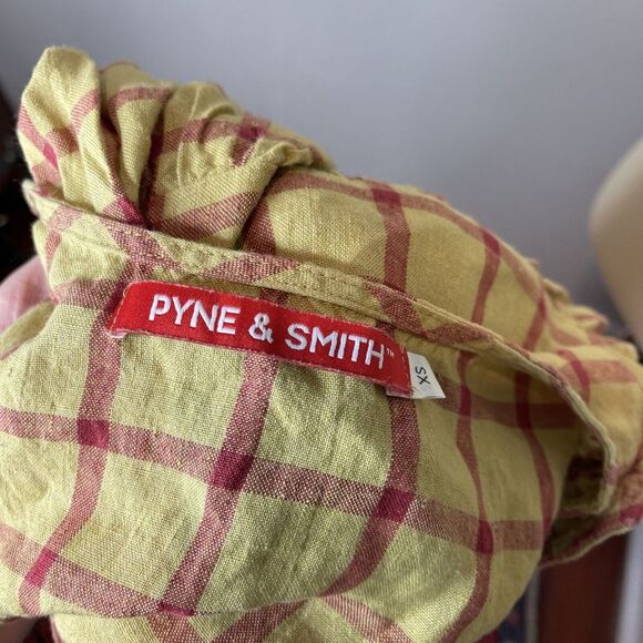 Pyne‎ & Smith Emmeline Pinafore Linen Dress XS - Picture 9 of 10